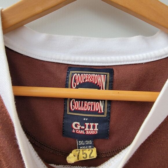 Cooperstown Collection GIII Carl Banks Mens 3XL Vintage San Diego Padres Jersey - Picture 7 of 15